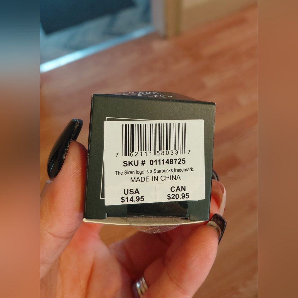 Starbucks Black Miniature Cup Keychain - Picture 3 of 4